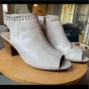 Anthropologie Beige /Tan Open-Backed Heels- 11